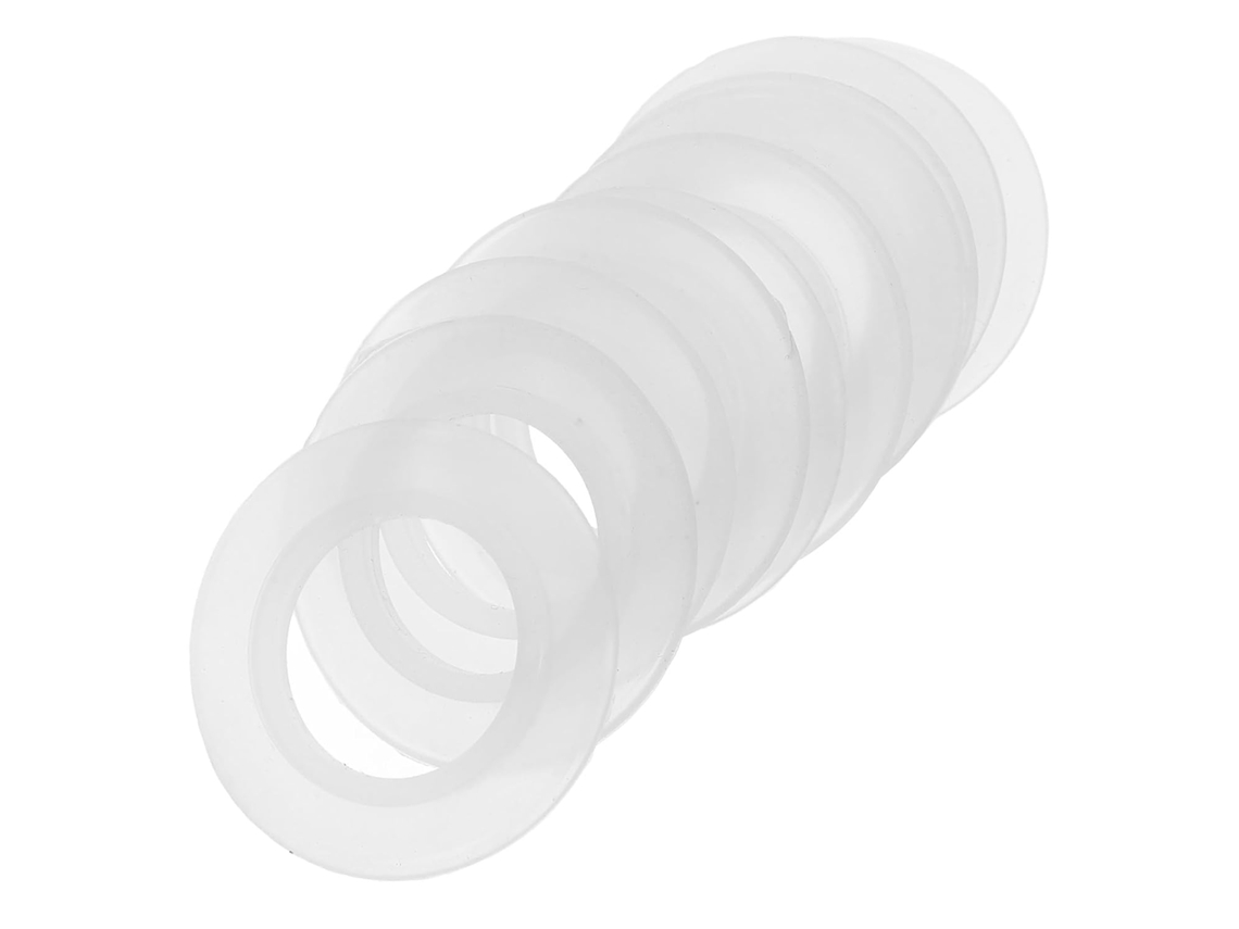 Conjunto De 10 Anéis Decorativos Silicone Para Vedação Ralos Pia E Banheiras, Resistentes À Deformação E Que Previnem