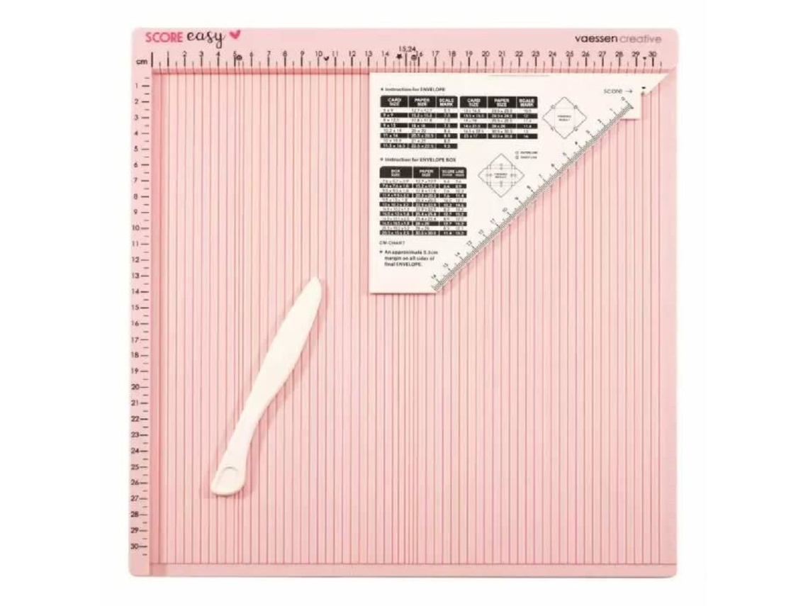 Placar Score Easy Vaessen Creative 30cm Trilho Rosa Cm Slowmoose
