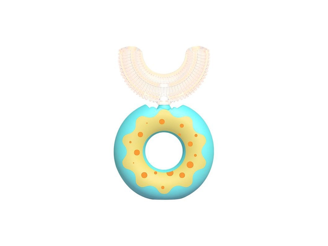 2026 cepillo de Dientes em U para Crianças Silicone de Grau Alimentar Cabeça Macia Design 360 Limpeza Oral Infantil