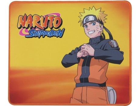 Tapete de Rato Naruto (Outlet Caixa Aberta - Laranja - 40x30 cm)