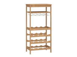 Garrafeira Fillby Para 16 Garrafas Bambu 100x47x29cm Natural [EN.CASA]