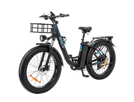 Bicicleta Elétrica RIDSTAR Mn26 750W 48V 20Ah 58Km/H Freio a Disco Mecânico Shimano 7 Velocidades