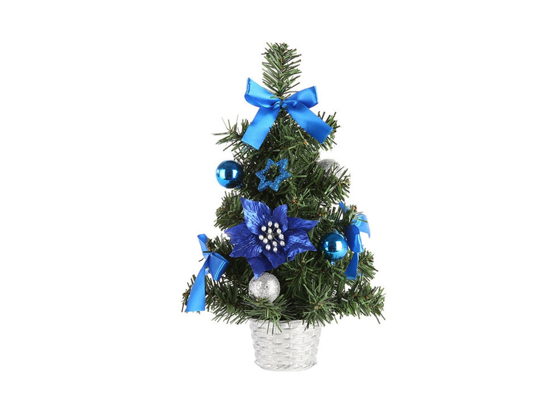 Árvore de Natal Artificial Mini Azul Safira LAXISCREED