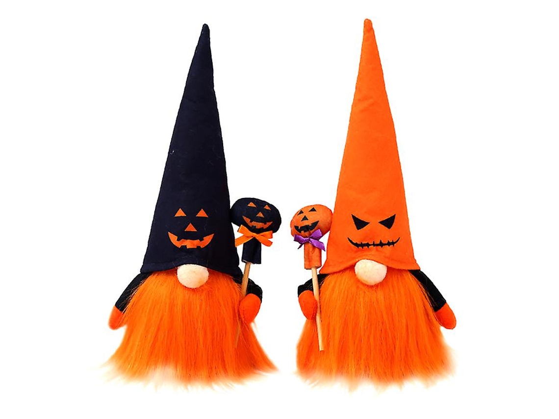 2pcs Gnomo De Halloween Para Decoração De Halloween Allinless