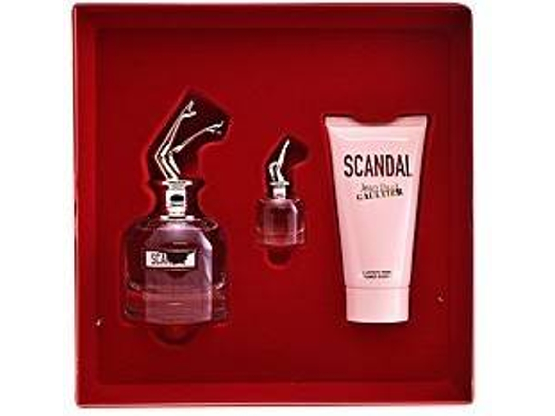 Coffret JEAN PAUL GAULTIER Escândalo Edp 50 ml + 75 ml + Mini