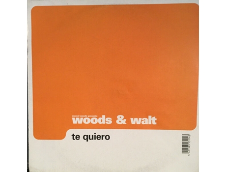 Te Quiero, Marcel Woods Presents Marcel Woods Walt | Media Condition Very Good Plus | 1 X Vinyl 12 Byte Blue (vg)