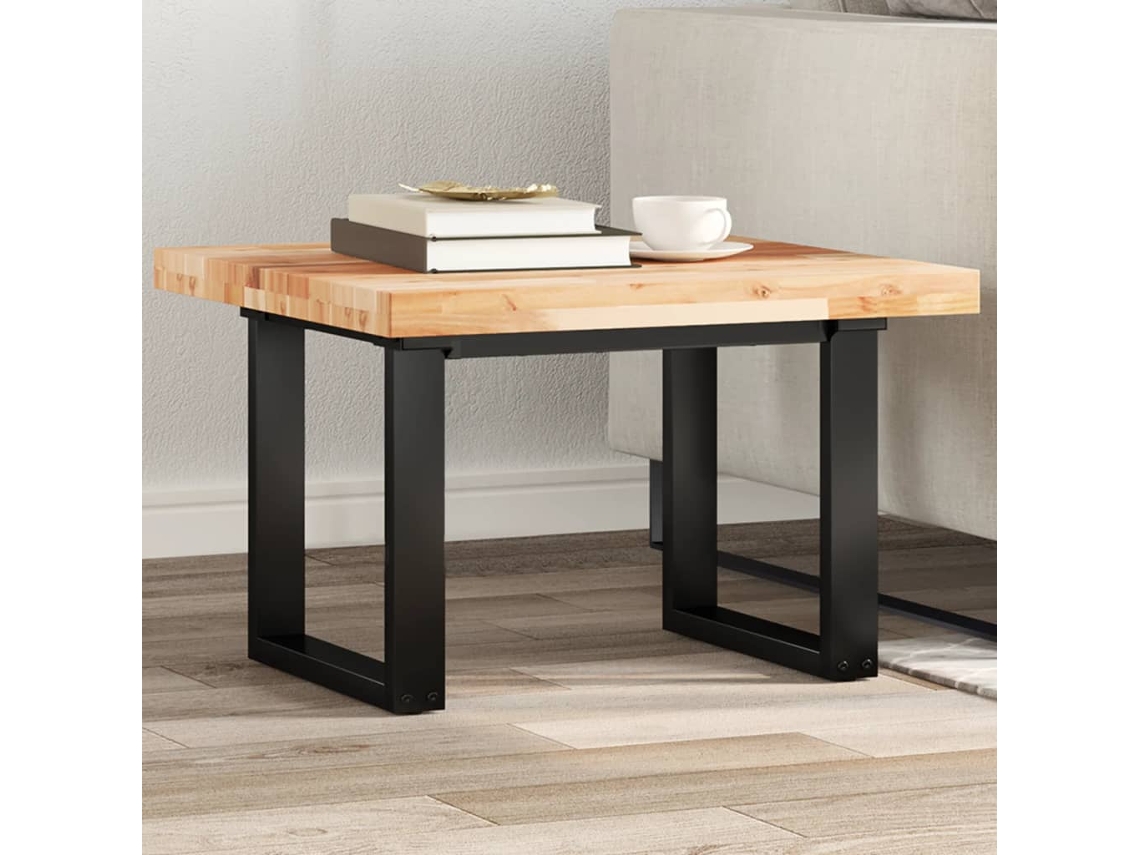 Vidaxl Tampo De Mesa Quadrado 60x60x4 Cm Madeira De Acácia Maciça