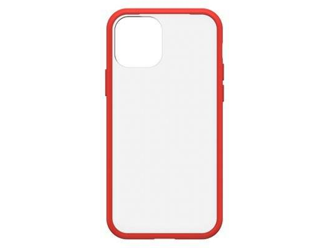 Capa iPhone 12«12 Pro OTTERBOX  Vermelho«Transparente