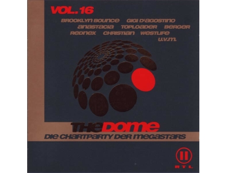 Cd The Dome Vol 16 Sony Music Media, Ariola, Bmg
