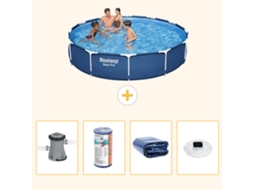 Bestway Piscina Bestway Steel Pro Redonda - 366x76 Cm - 5-peças S275