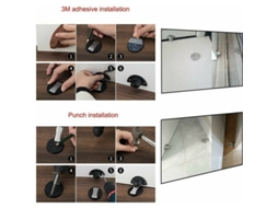 Batente De Porta Magnético Em Aço Inoxidável 304, Para Casa, Hotel, Restaurante E Escritório Preto, Sunny Aquaforge