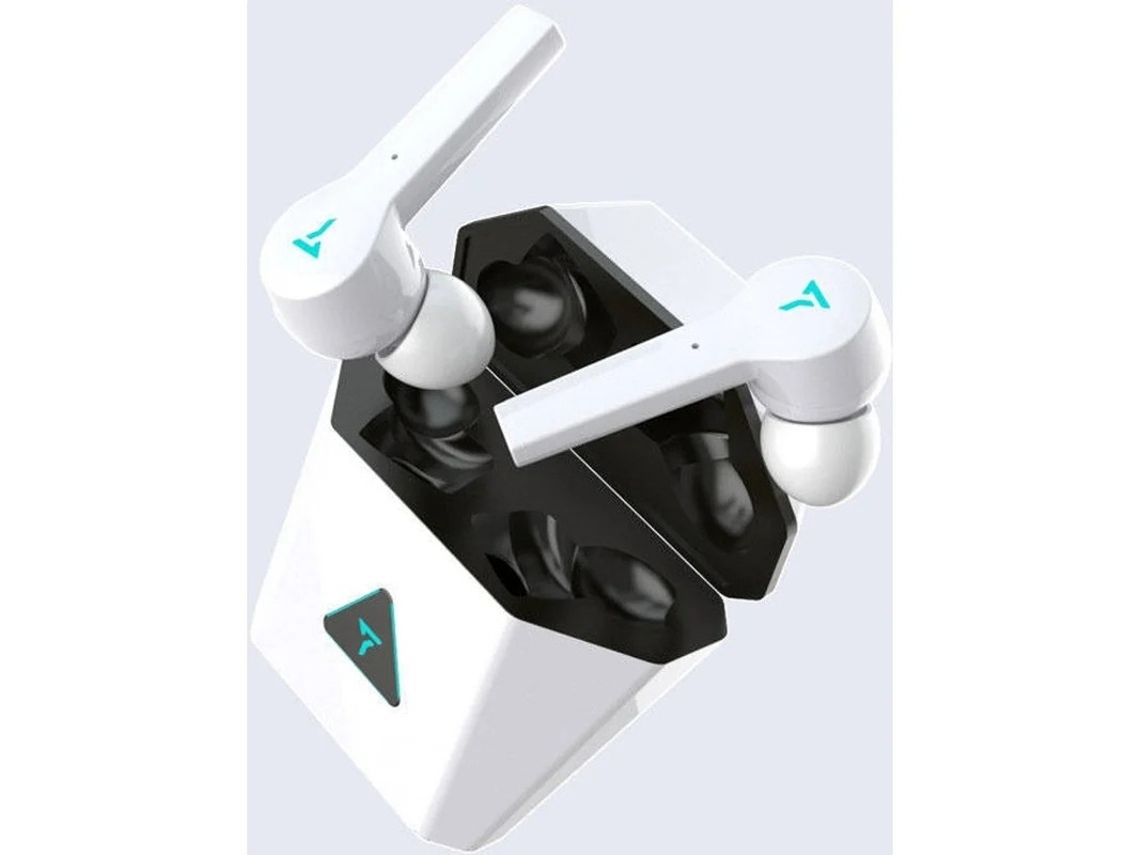 Auriculares Bluetooth True Wireless (in Ear - Microfone - Noise Cancelling - Branco)