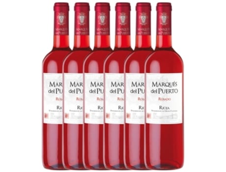 Vinho MARQUÉS DEL PUERTO Marqués Del Puerto Rioja Joven (0.75 L - 6 unidades)