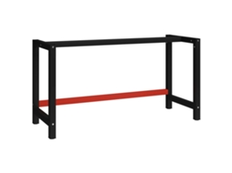 Metal Frame, Metal Frames Vidaxl Preto Metal (150 X 57 X 79 Cm)
