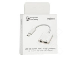 Adaptador Projetado Usb-C Mm para Samsung Branco