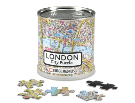 Puzzle Extragoods Cp.Citym.070 Magnético 100 Peças Cidade