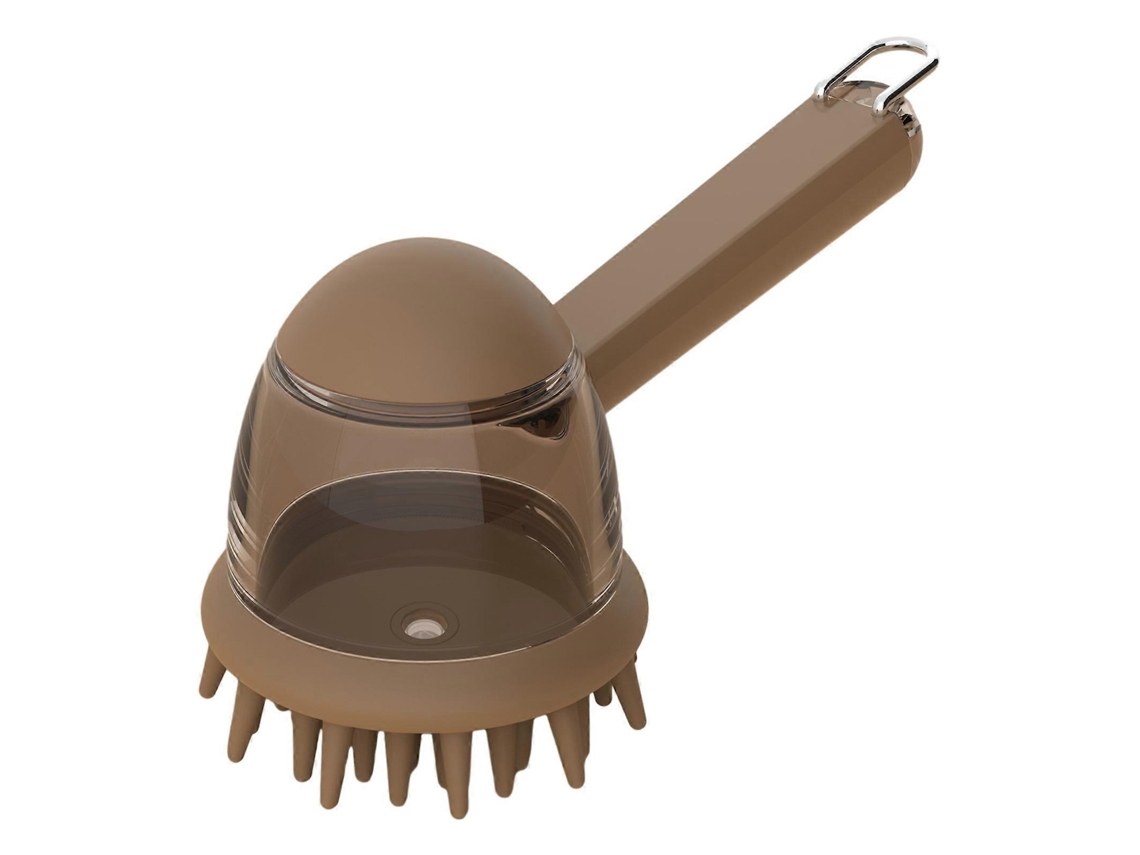Escova Silicone Banho Pet Cerdas