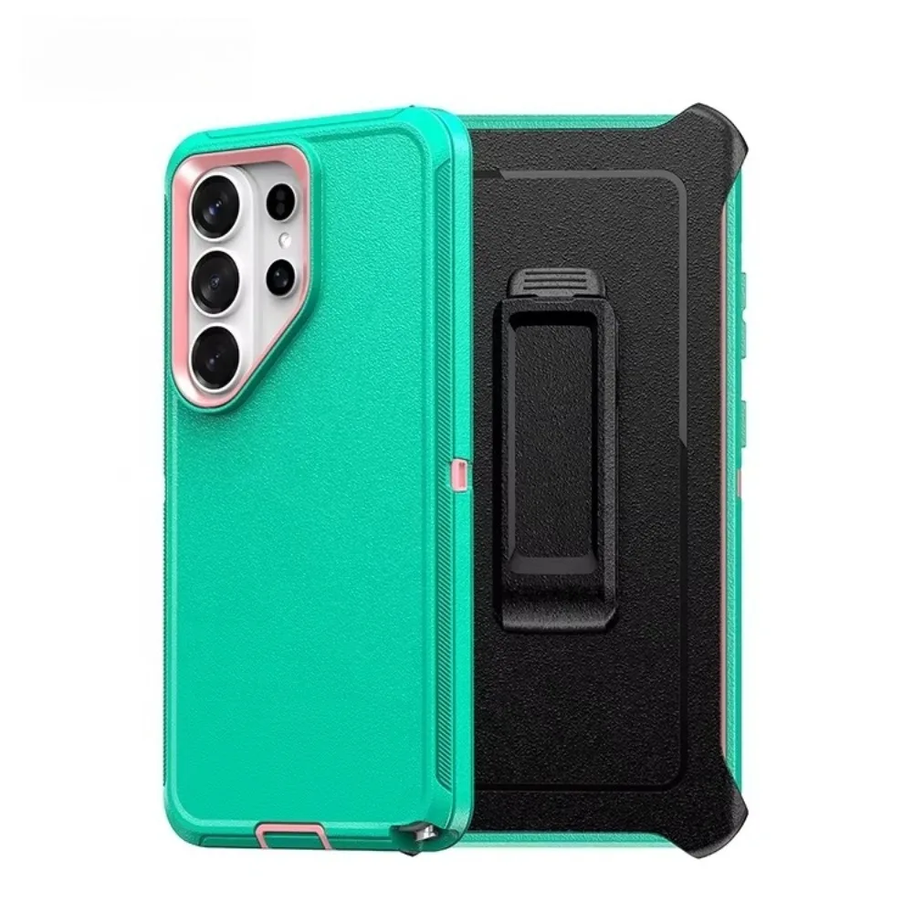 (rosa, Galaxy S26) Capa Protetora Resistente Com Clipe Para Cinto, Feita De Material Pctpu À Prova De Choque.