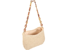 Bolsa De Ombro Grande, Tecida À Mão, Ideal Para Praia E Para Mulheres. Prática E Leve.