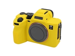 Capa Protetora De Silicone Macio Com Textura De Lichia Para Sony Ilce7rm5 / A7r5