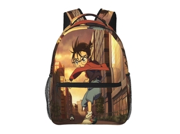 Mochila De Estudante Conan Edogawa O31, Durável E Leve, Alça De Ombro Impermeável E Respirável M31 Olysi Shop