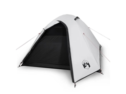 Tenda de campismo p/ 2 pessoas VIDAXL tecido opaco impermeável branco