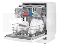 Máquina de Lavar Loiça INDESIT Push & Go DFO 3T133AF (14 Conjuntos - 59.5 cm - Branco) —  