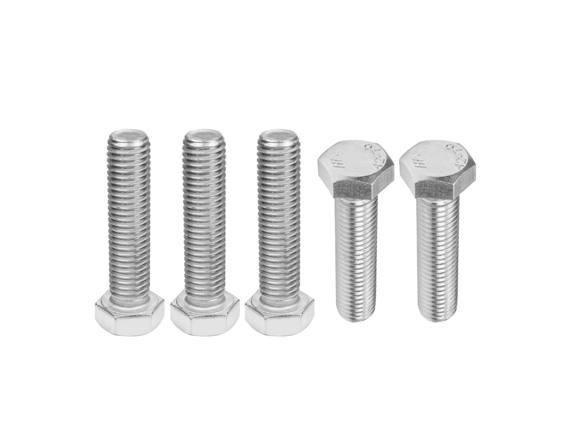 Parafuso Sextavado M12 M12-1.75 X 50 Mm Unc Com Cabeça Sextavada, Em