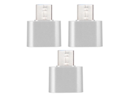 Adaptador USB 3.0 para Tipo C OTG, Dourado (Laptop, Mini)