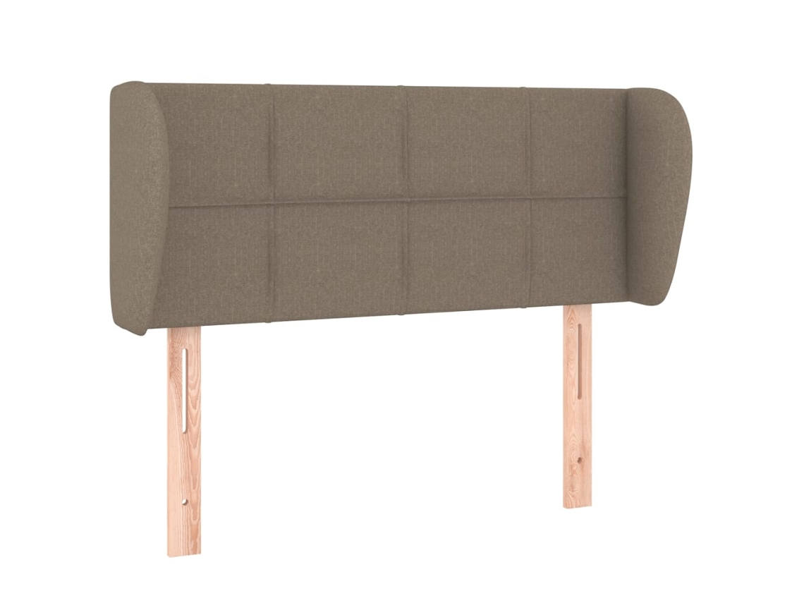 Headboard, Headboards Vidaxl Cinzento-acastanhado Tecido (103 X 23 X 78/88 Cm)