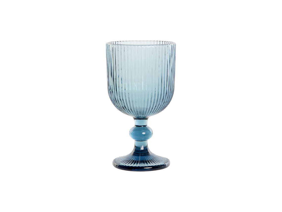 Conjunto de Copos DKD HOME DECOR Azul Cristal 240 Ml