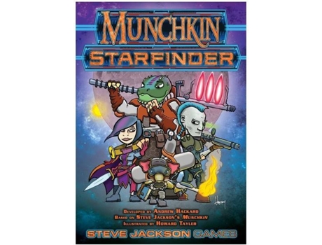 Jogo de Tabuleiro  Munchkin Starfinder (Inglês - Idade Mínima: 10)