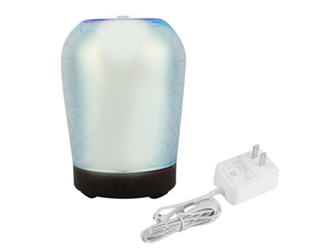 Difusor De Aromaterapia Ultrasónico 100ml Umidificador Luz Noturna Led Tomada Eua Aiailikill