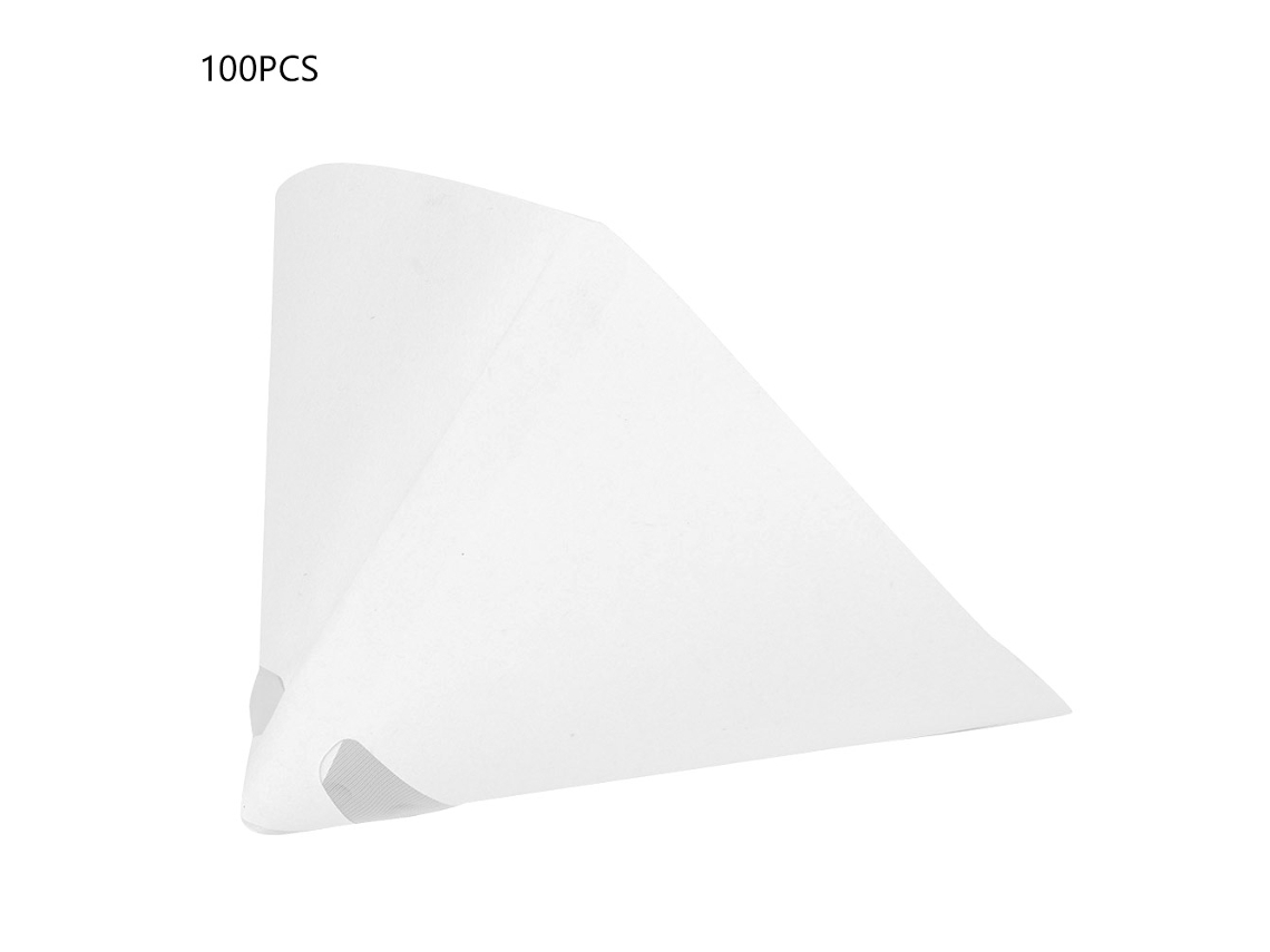 100 Peças De Colador De Pintura Em Papel 100 Mesh Filtro Cono Fino Para Pintura Industrial Embudo Cónico