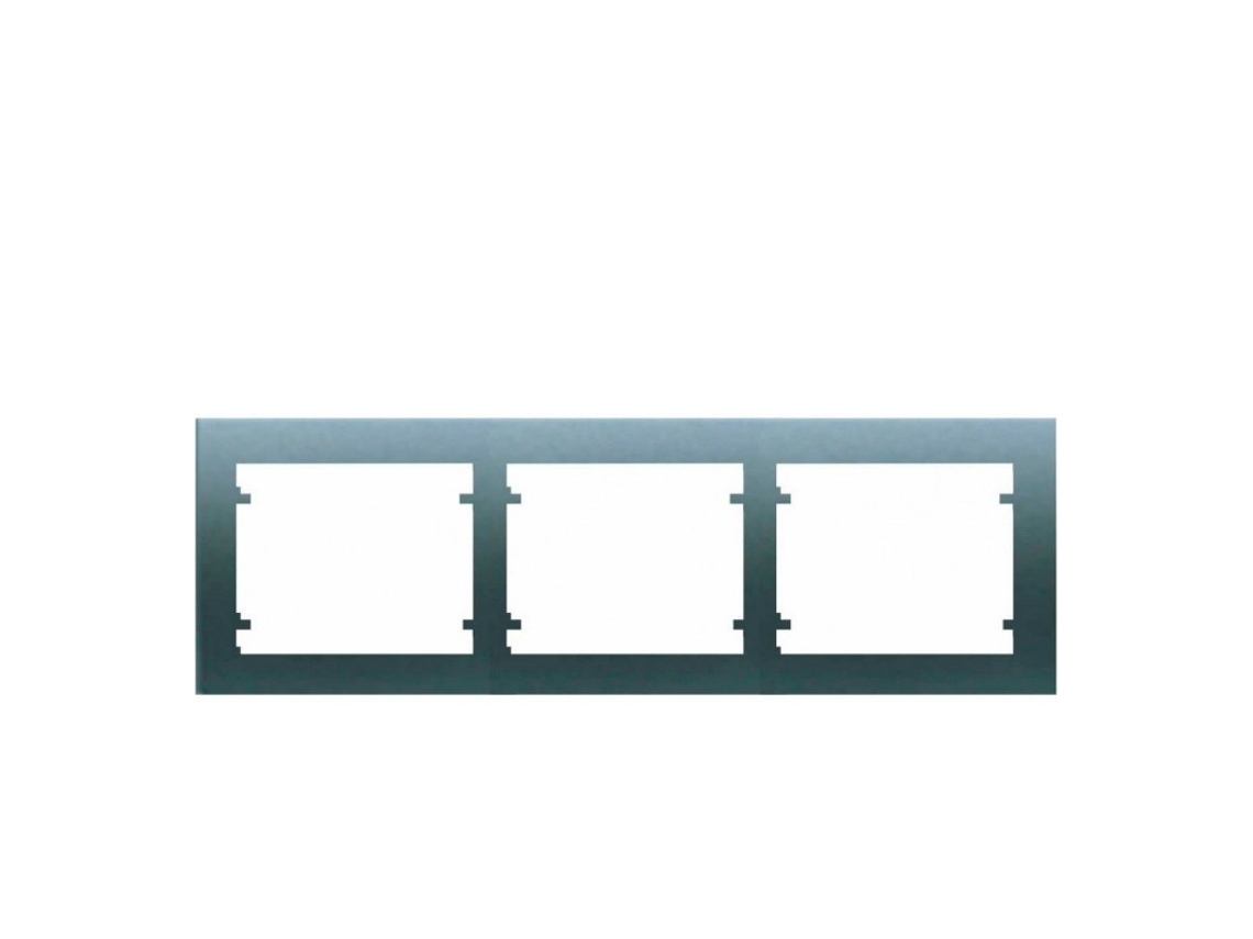 Quadro BJC Iris 3 Elem Aço Horizontal Neptuno 18003 An