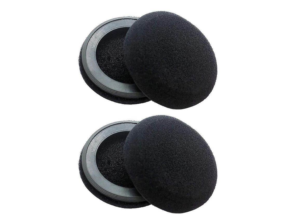 Lurelia Almofadas Auriculares Com Espuma Macia Compatíveis Com Plantronics Hw530 Hw530d - 1 Par