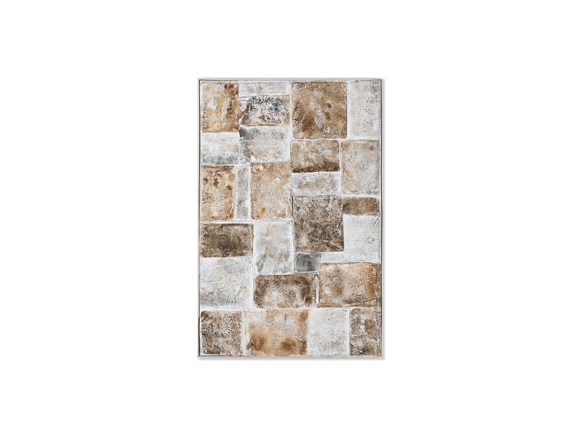 Home Esprit Pintura Abstrata Moderna 102,3 x 5,5 x 152 cm