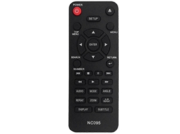 Comando À Distância De Substituição Para Magnavox Sanyo Nc095