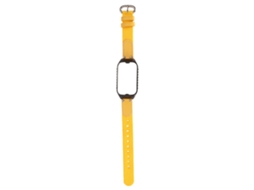 Cinto Tricotado Ajustável Para Redmi Band 2 Cor Amarelo