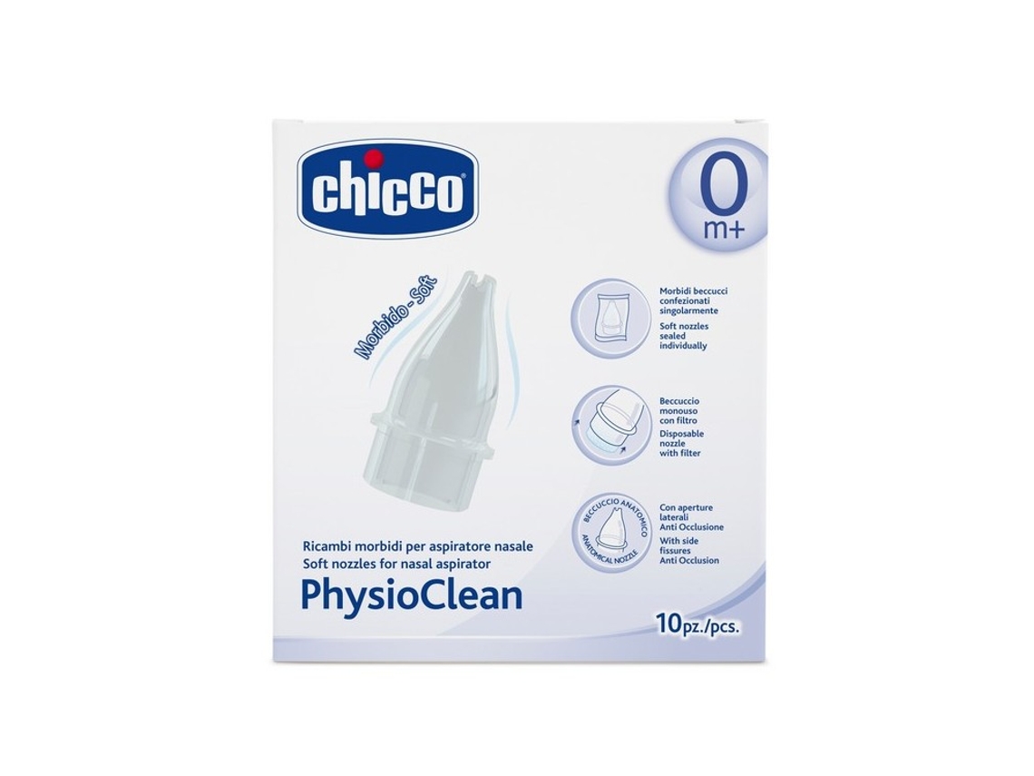 Recarga Aspirador Nasal CHICCO Physioclean (10 un)