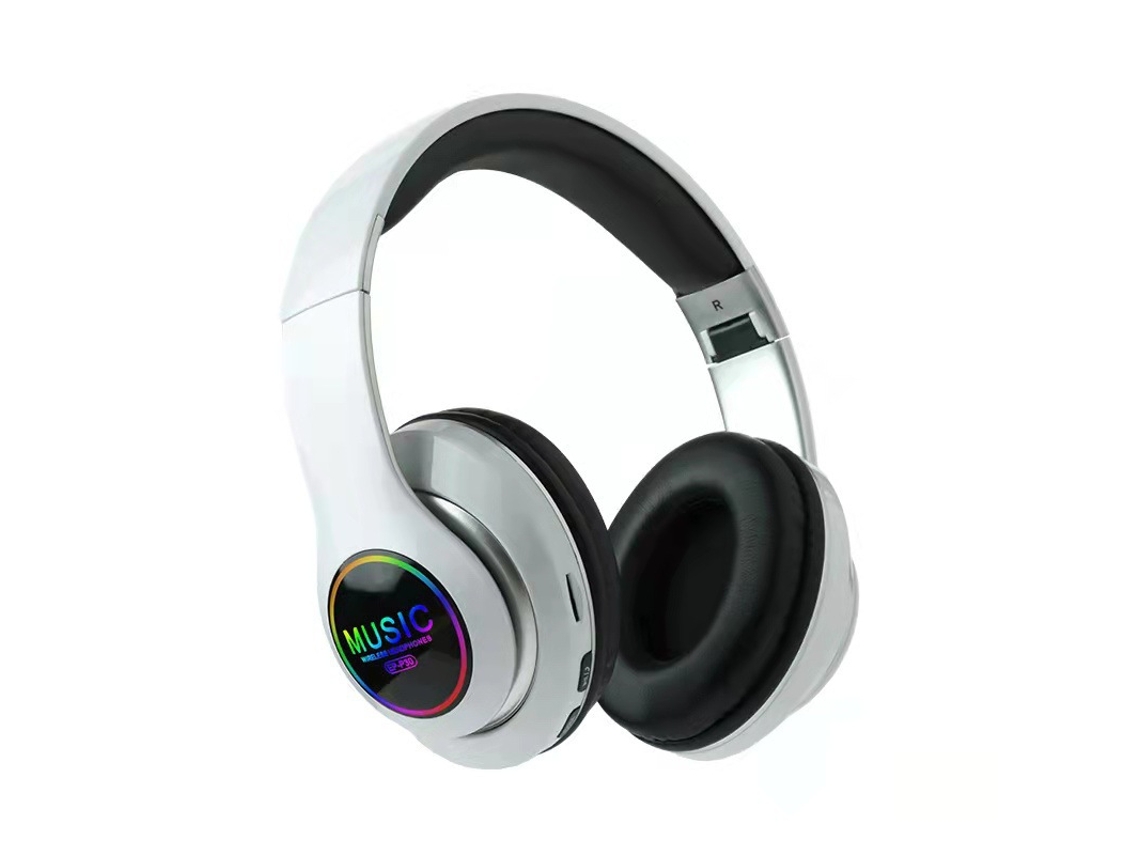 Auscultadores Bluetooth YDCY Vj033 On Ear Branco