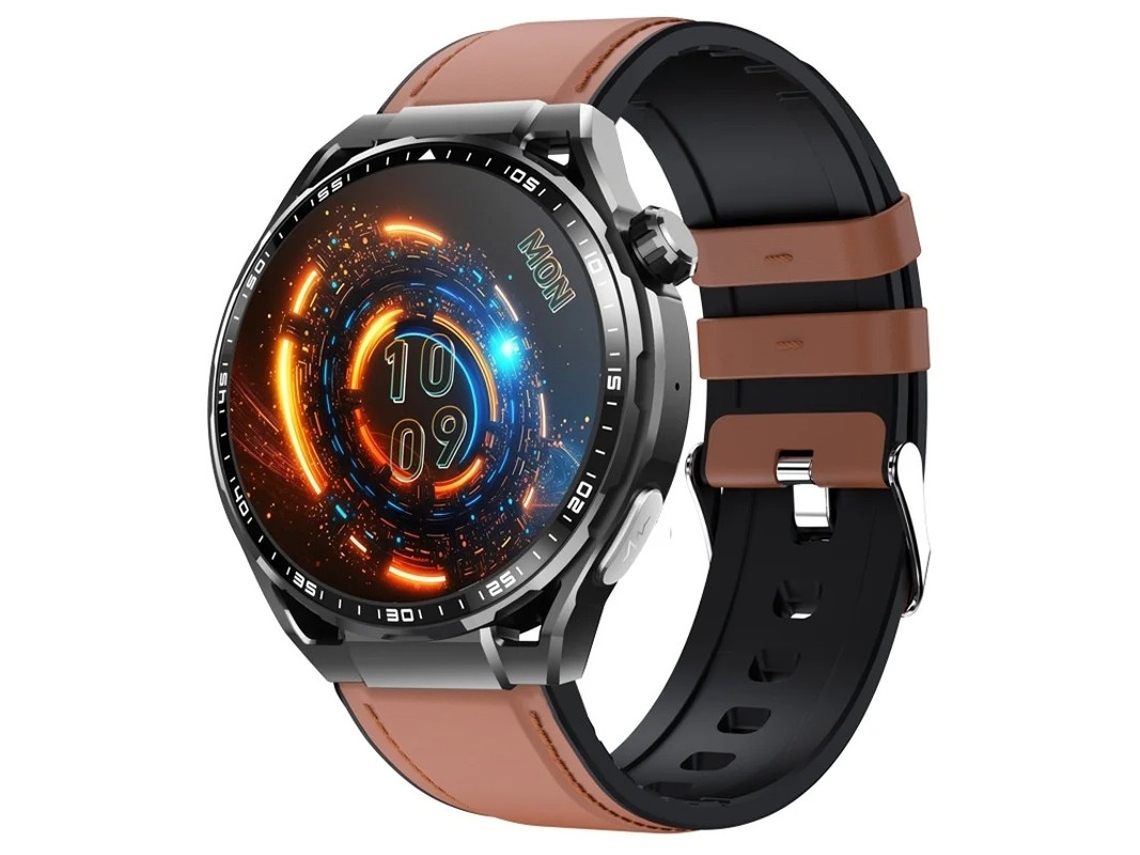 Smartwatch masculino com rastreador de condicionamento físico e função de telefone, frequência cardíaca e pressão arterial em água verde Bestvite