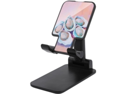 Suporte Dobrável E Ajustável Para Celular Em Formato De Conchas Ostra Nos Tons Creme Branco Menta