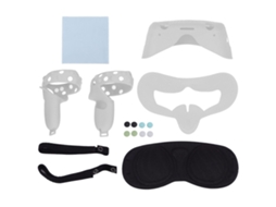 Acessórios Silicone para Óculos VR Protetor Anti Sudor Oculus Quest 2 Cinza | S/MARCA