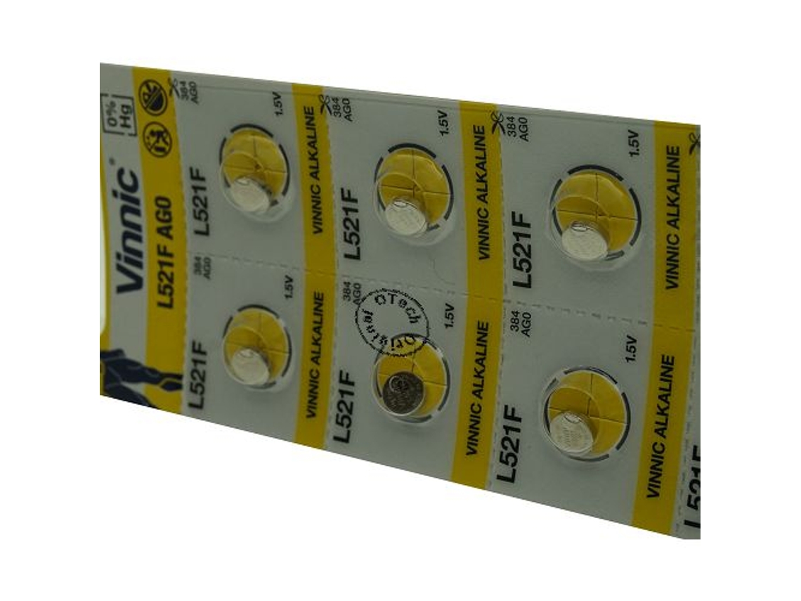 Conjunto de 10 Pilhas OTECH Vinnic para DIVERS AG0