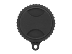 Sunnylife Soft Silicone Black Dustproof Waterproof Tight Fitting Lens Protection Cover For Insta 360 One R 1 inch Lenses LAXISCREED