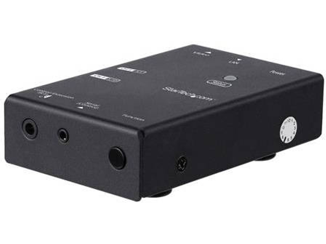 Extensor AV STARTECH ST12MHDLNHR Receptor AV Preto