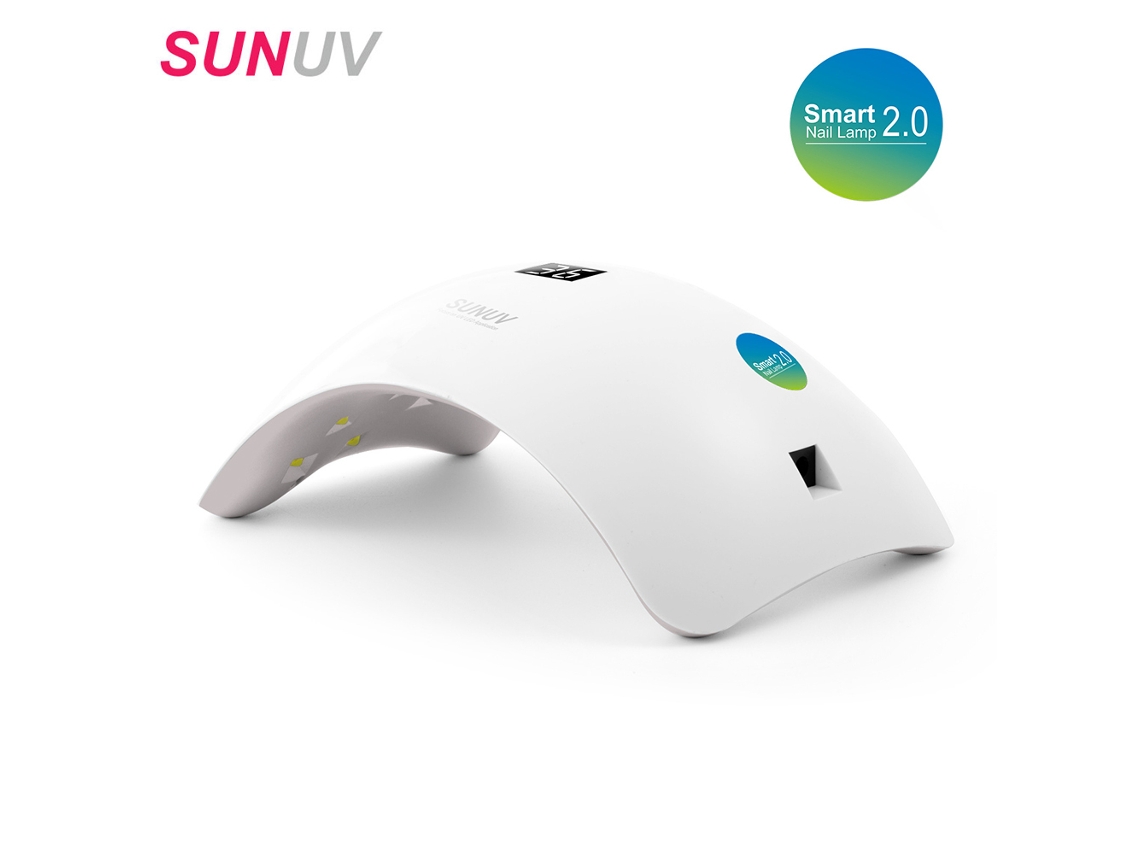 Lâmpada Secadora De Unhas Sunuv Com 21 Leds 48w Para Gel De Unhas, Secador De Manicure E Cura Automática