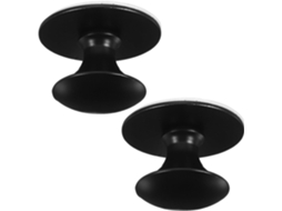 Gadpiparty Conjunto De 2 Puxadores Autoadesivos Em Aço Inoxidável Para Gavetas, Com Fixação Segura E Resistentes À