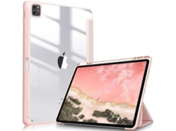 Capa Crystal Folio para Ipad 9.7 2017 5º Ger Rosa
